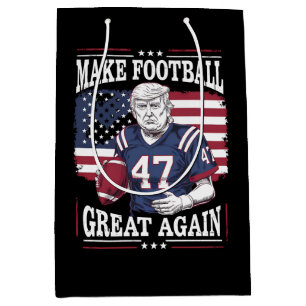 Maak American Football Groot Opnieuw Vintage USA V Medium Cadeauzakje