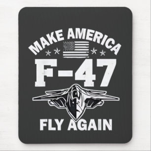 Maak Amerika F-47 weer vliegend 4 juli  Muismat