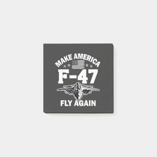 Maak Amerika F-47 weer vliegend 4 juli  Post-it® Notes (Voorkant)