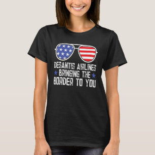 Maak Amerika Florida DeSantis 2024 Verkiezing Vint T-shirt