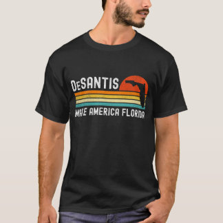 Maak Amerika Florida Ron DeSantis 2028 T-shirt