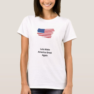 Maak Amerika geweldig T-shirt