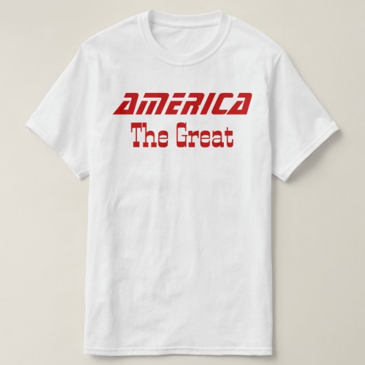 Maak Amerika geweldig T-shirt (Design voorkant)