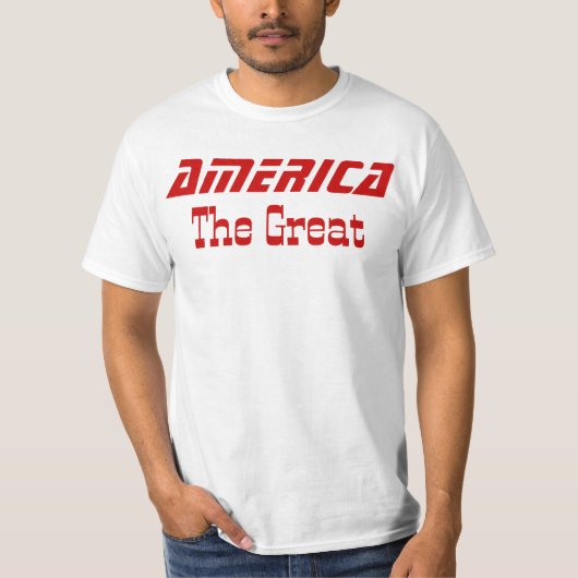 Maak Amerika geweldig T-shirt (Voorkant)