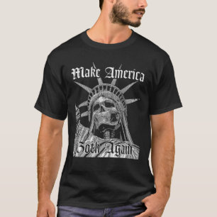 Maak Amerika Gothic opnieuw nieuwigheid voor manne T-shirt