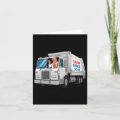 Maak Amerika Groot Afval Weer Trump 2024 Garba Kaart (Voorkant)