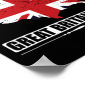 Maak Amerika Groot Brittannië Weer Usa Kaart Brits Poster (Hoek)