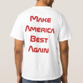 Maak Amerika Groot T-shirt (Achterkant)