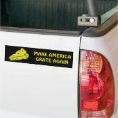 Maak Amerika kaas (wrong: should be 'Grate') weer Bumpersticker (Op Truck)