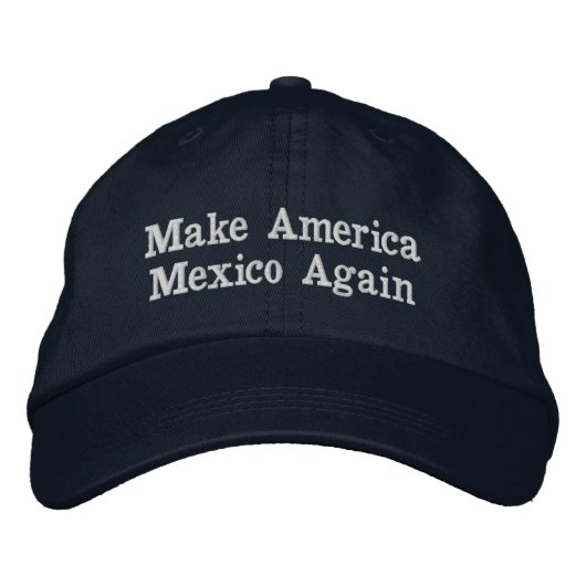 Maak Amerika Mexico Weer Geborduurde Pet (Voorkant)