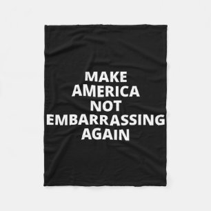 Maak Amerika Niet Weer Fout Anti-trump  Fleece Deken
