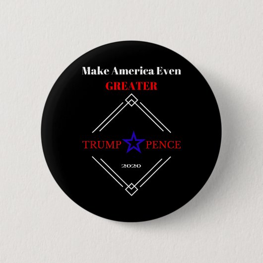 Maak Amerika nog groter Ronde Button 5,7 Cm (Voorkant)