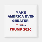 Maak Amerika nog groter Trump 2020 Magneet (Voorkant)