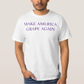 MAAK AMERIKA NOGMAALS GRAPE T-SHIRT (Voorkant)