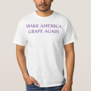 MAAK AMERIKA NOGMAALS GRAPE T-SHIRT