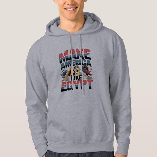 "MAAK AMERIKA OP EGYPTE LIJKEND" T-shirt (Voorkant)