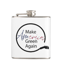 Maak Amerika opnieuw groen elektrische voertuiglad Heupfles