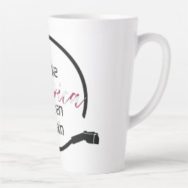 Maak Amerika opnieuw groen elektrische voertuiglad Latte Mok