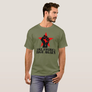 Maak Amerika opnieuw T-Shirt-Black letters T-shirt