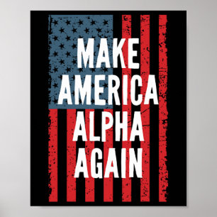 Maak Amerika opnieuw vierde op de Onafhankelijkhei Poster