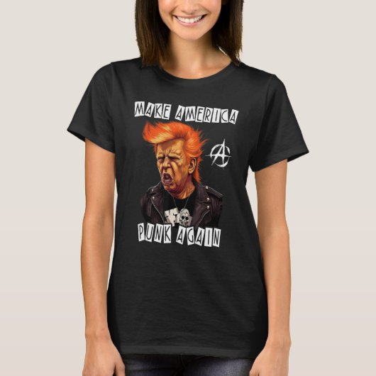 Maak Amerika Punk Again 2 T-shirt (Voorkant)