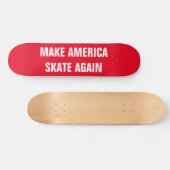 MAAK AMERIKA-SCHAATS OPNIEUW OP Skateboard (Horizontaal)