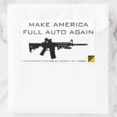 MAAK AMERIKA VOLLEDIGE AUTO OPNIEUW STICKER (Tas)