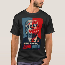Maak Amerika weer aan het lachen Funny Trump-parod T-shirt