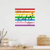Maak Amerika weer aardig Poster (Keuken)
