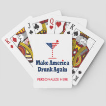 MAAK AMERIKA WEER DRONKEN