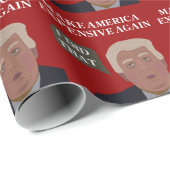 Maak Amerika weer duur - inpakpapier (Rol Hoek)