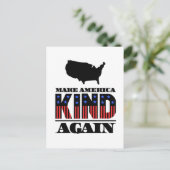 Maak Amerika weer een beetje rood-witte streep Briefkaart (Staand voorkant)