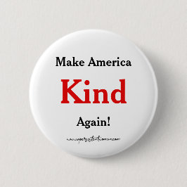Maak Amerika weer een soort van. Anti-trump Ronde Button 5,7 Cm