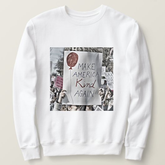 Maak Amerika weer gek Trui (Design voorkant)