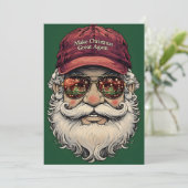 Maak Amerika weer geweldig - Unieke kerst Kaart (Staand voorkant)