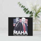 Maak Amerika weer gezond Briefkaart (Staand voorkant)