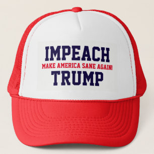 "Maak Amerika weer gezond! Impeach Trump" Trucker Pet