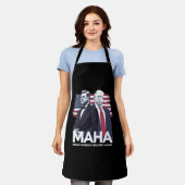 Maak Amerika weer gezond Schort (Gedragen)