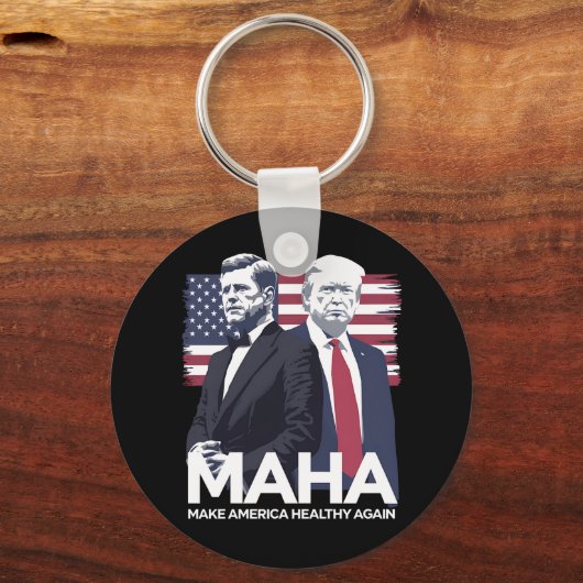 Maak Amerika weer gezond Sleutelhanger (Voorkant)