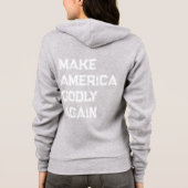 Maak Amerika weer goddelijk Christelijk Hoodie (Achterkant)