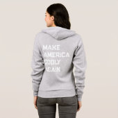 Maak Amerika weer goddelijk Christelijk Hoodie (Achterkant volledig)