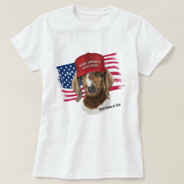 Maak Amerika weer goed op Boer Kind Goat T-shirt