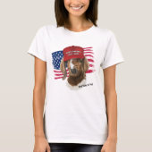 Maak Amerika weer goed op Boer Kind Goat T-shirt (Voorkant)
