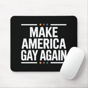 Maak Amerika weer grappig homoseksueel Pride maand Muismat