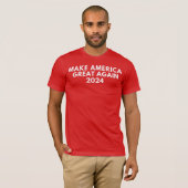 Maak Amerika weer groot 2024 T-shirt (Voorkant volledig)
