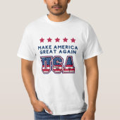 Maak Amerika weer groot Amerika T-shirt (Voorkant)