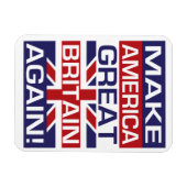 Maak Amerika weer Groot-Brittannië! Het lijkt in Magneet (Horizontaal)