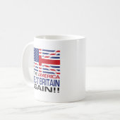 Maak Amerika weer Groot-Brittannië! - Markering Koffiemok (Voorkant links)