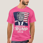 Maak Amerika weer groot - Stem op Trump 2024 T-shirt (Voorkant)