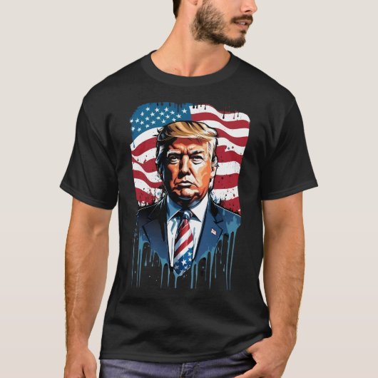Maak Amerika weer Groot X T-shirt (Voorkant)